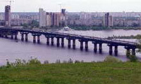 В Киеве освятили мост Патона - 20080201124159668_1