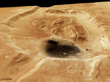 На Марсе обнаружен самый большой кратер в пределах Солнечной системы   - 20080629183334917_1