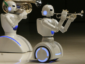 Японские роботы сыграли свои первые театральные роли  - 20081127100340491_1
